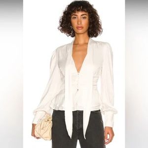 Bardot White Blouse